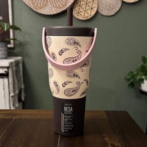 BruMate Resa 35oz Tumbler in Paisley Pink! New! Limited Edition!